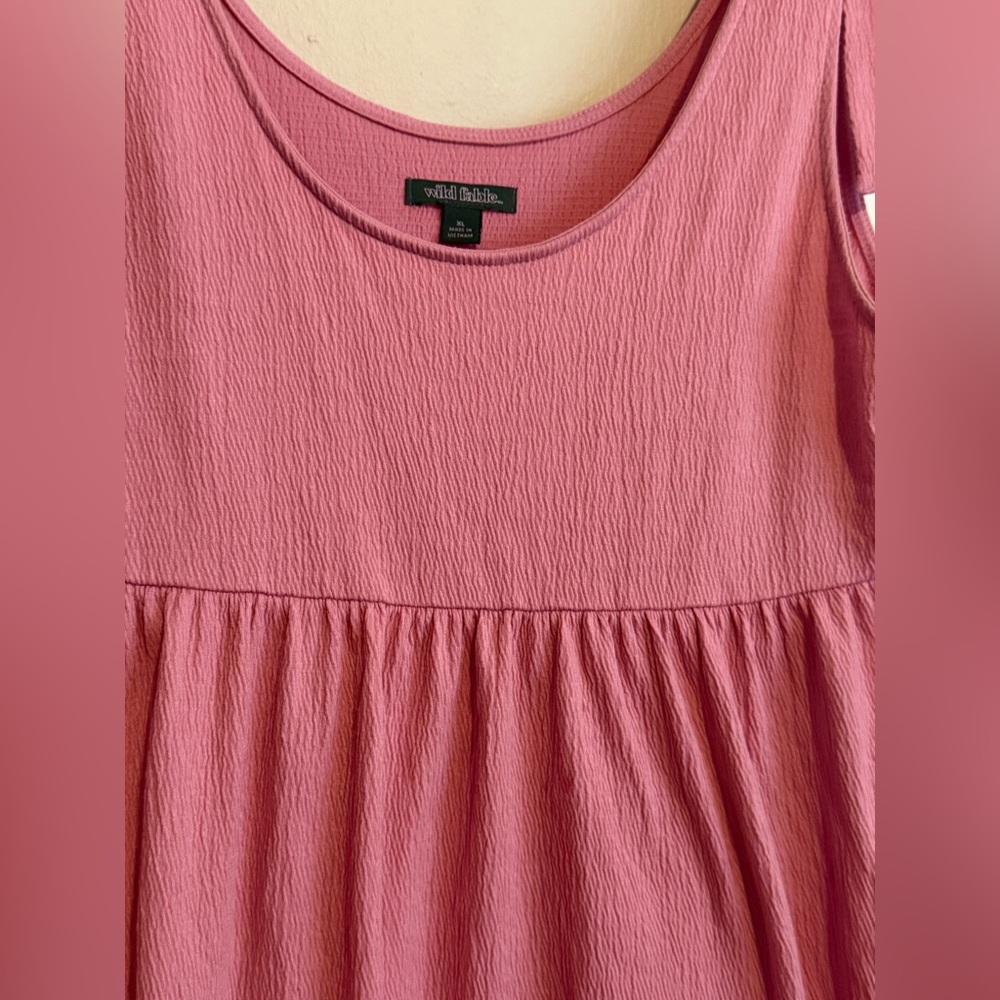 ⭐️pink babydoll dress XL - Picture 2 of 4